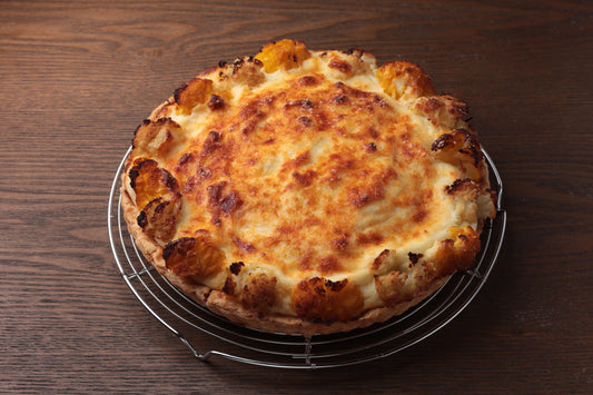 ⑰【季節・秋】秋鮭と茸のホワイトソースキッシュ